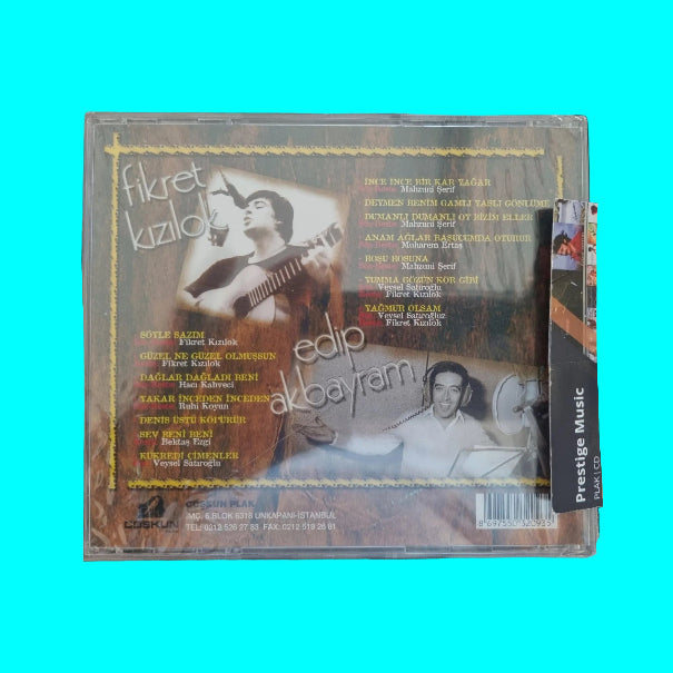 Fikret Kızılok - Edip Akbayram CD | halk müzigi | özgün müzik | Türk | Halk | Müziği | CD