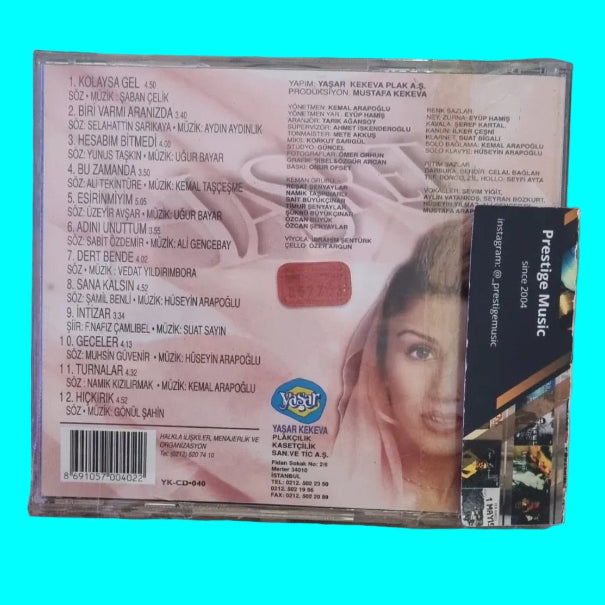 Hasret - Kolaysa Gel(CD) Hasret Kolaysa Gel CD |Yaşar Plakçılık 1996 CD