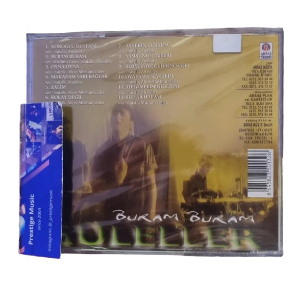 Güleller - Buram Buram (CD) Akbaş Müzik Üretim | Akbaş Müzik GmbH | Almanya | CD