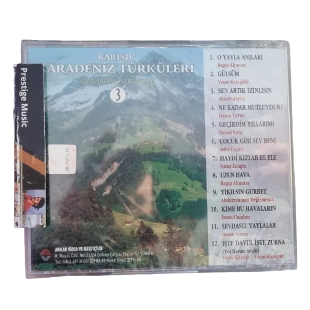 Karışık Karadeniz Türküleri - Karışık Karadeniz Türküleri 3(CD) Karışık Karadeniz Türküleri CD | Vol.3 | CD