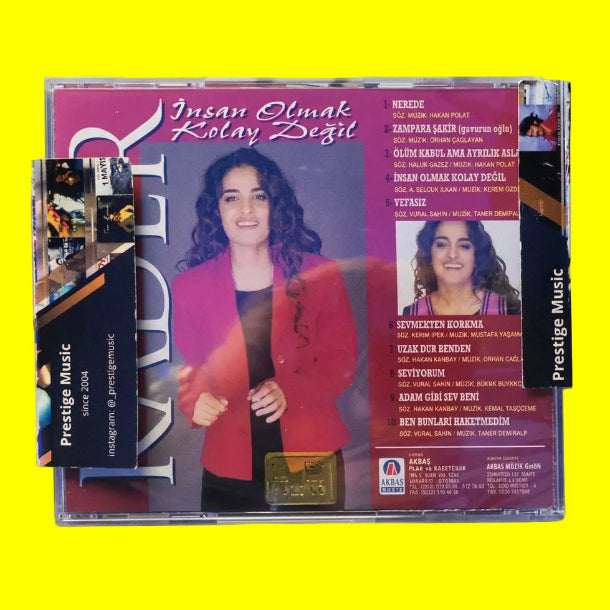 Kader - İnsan Olmak Kolay Değil(CD)Akbaş Müzik ( ALMANYA-Mülheim an der Ruhr)1997 CD
