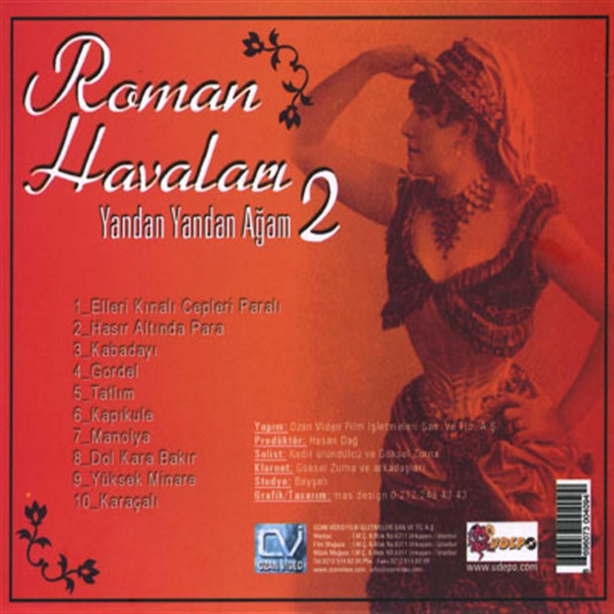 Roman Oyun Havaları - Yandan Yandan Ağam 2 (CD)