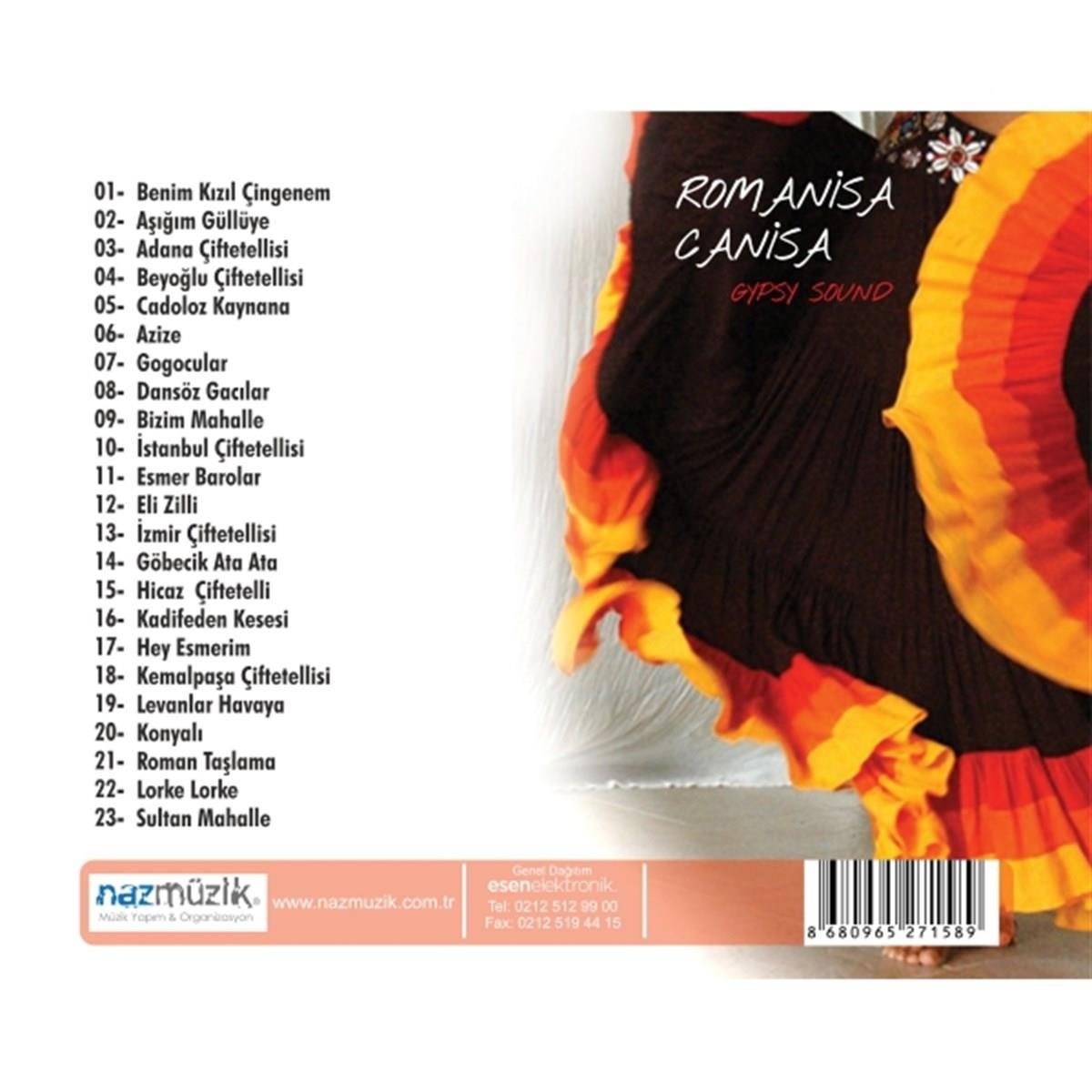 Romanisa Canisa (Gypsy Sound)Roman |Oyun Havaları | CD