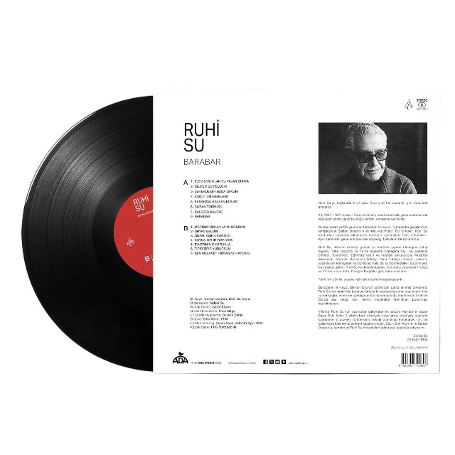 Ruhi Su - Barabar Plak (Türk halk müziği | Plak) türkische Volksmusik schallplatte | Lp