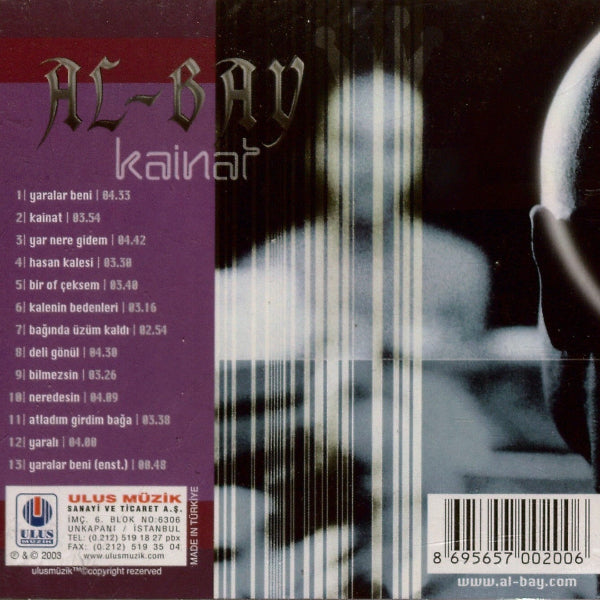 AL- BAY CD | KAİNAT| ALBAY CD | Türkçe Rap CD | Türkisch Rap CD's