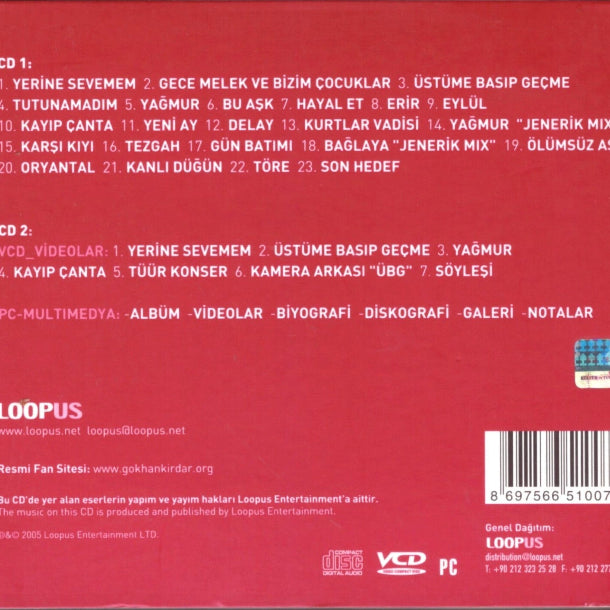 Gökhan Kırdar CD | Yerine Sevemem - Best Of Jenerik Vol. 1 | CD | Türkçe | pop | cd
