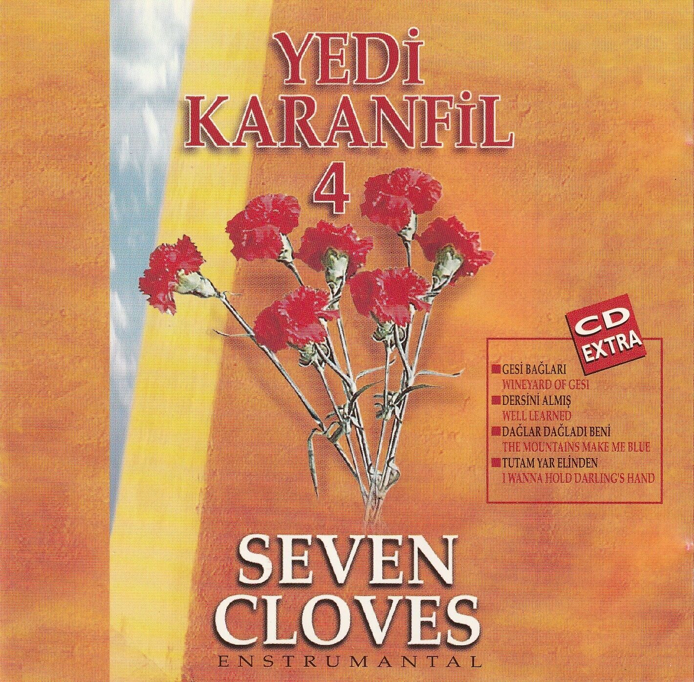 Yedi Karanfil 4 Seven Cloves (Destan - Müzik)Türkisch Folk Instrumental Musik CD