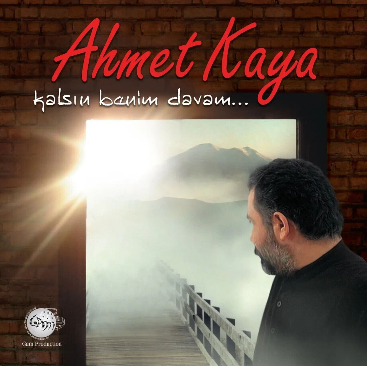 AHMET KAYA - Kalsin Benim Davam - plak - vinil - poster