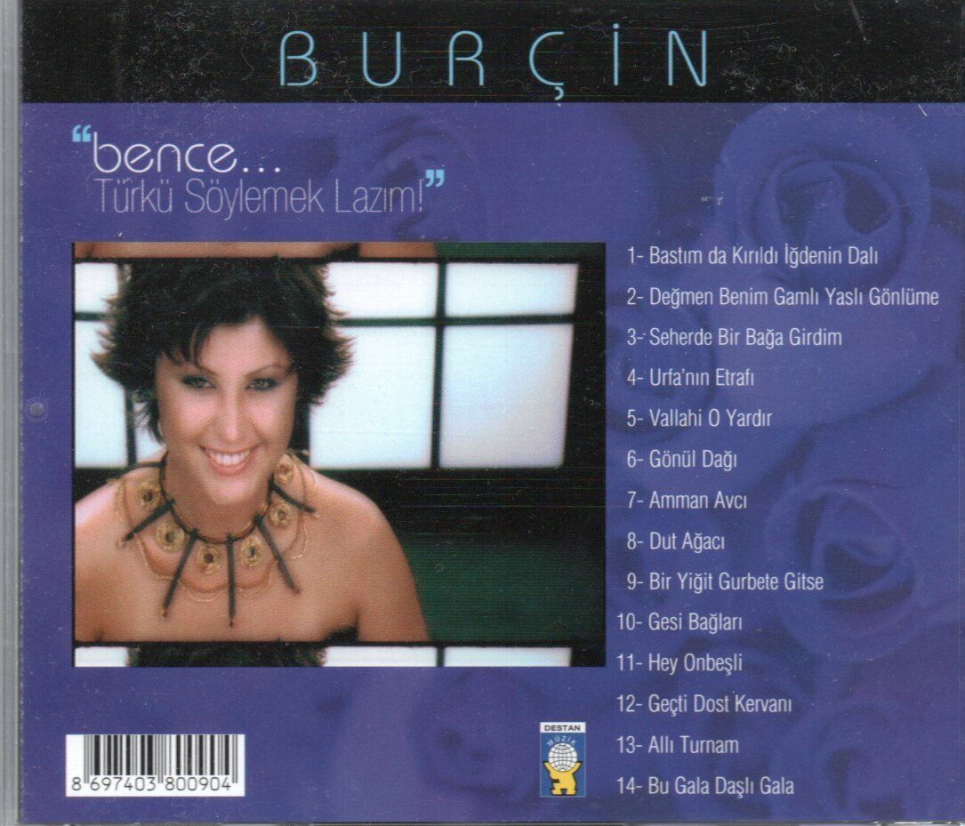 Burcin Bence Türkü Söylemek Lazim(Destan - Müzik)Türkische Folk Musik CD