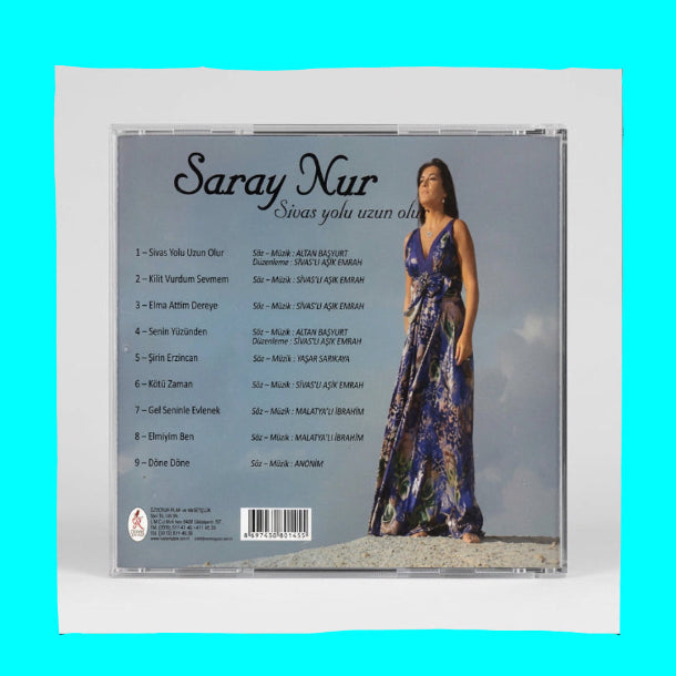 Saray Nur - Sivas Yolu Uzun Olur (CD) Türk Halk Müziği | Türkische Volksmusik | CD