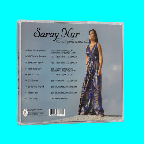 Saray Nur - Sivas Yolu Uzun Olur (CD) Türk Halk Müziği | Türkische Volksmusik | CD