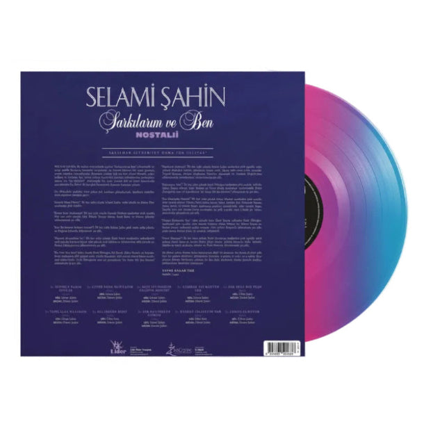 Selami Şahin - Şarkılarım ve Ben/Nostalji (Renkli Plak)Selami Şahin Şarkılarım ve Ben | Nostalji | Plak