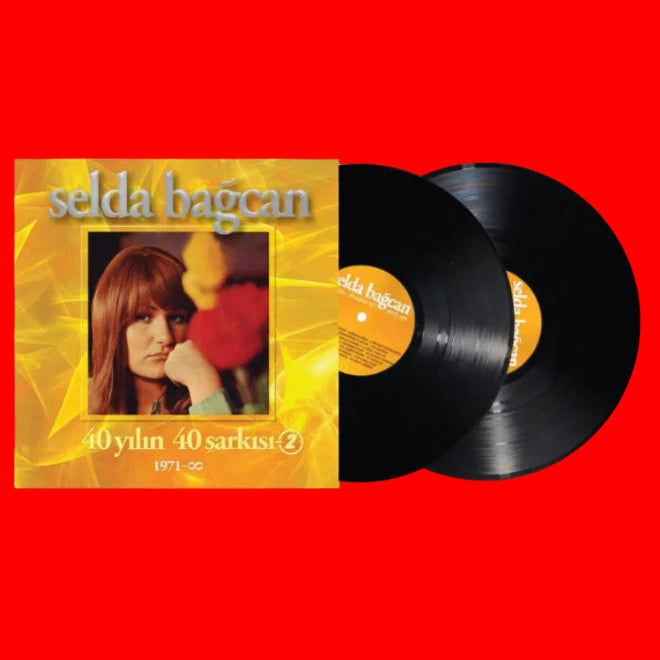 Selda Bağcan Plak | 40 Yılın 40 Şarkısı 2 | Özgün | Protest Müzik ( 2 Plak) Schallplatte | LP