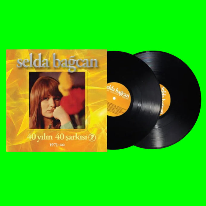 Selda Bağcan Plak | 40 Yılın 40 Şarkısı 2 | Özgün | Protest Müzik ( 2 Plak) Schallplatte | LP