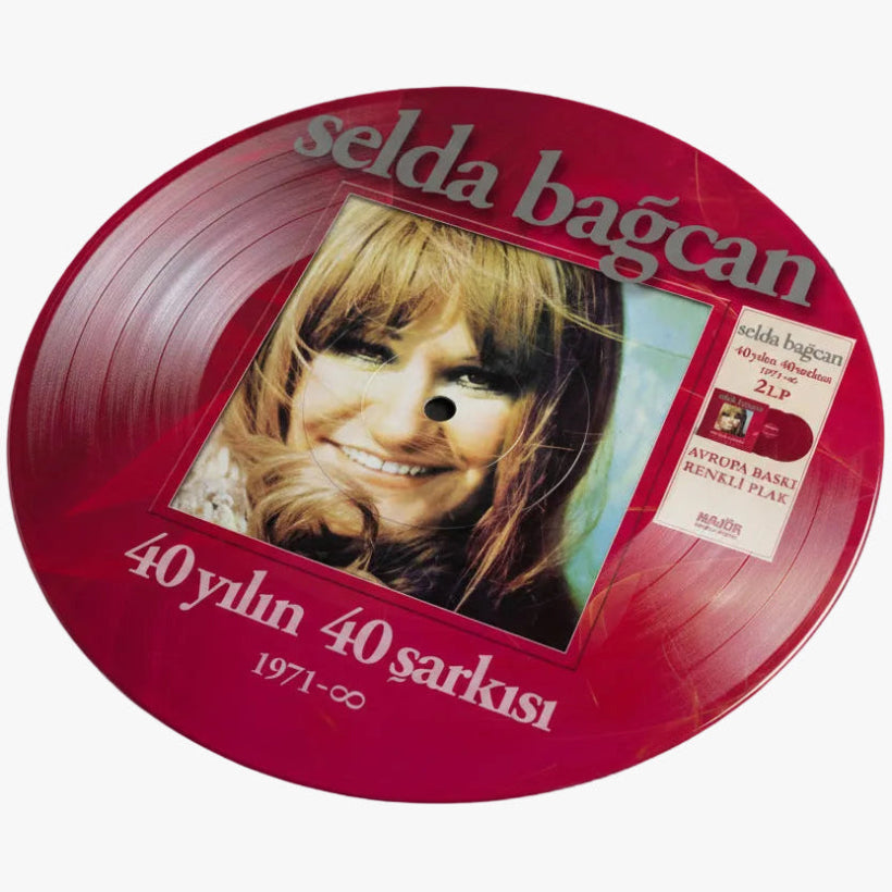 Selda Bağcan - 40 Yılın Şarkıları (Kırmızı Renkli) (2 Plak) Selda Bağcan - 40 Yılın Şarkıları Schallplatte | LP