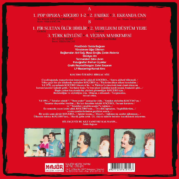 Selda Bağcan Plak|Ahmet Kaya Plak| Koçero Plak|Özgün|Protest (Plak)Türk Halk Plak|LP