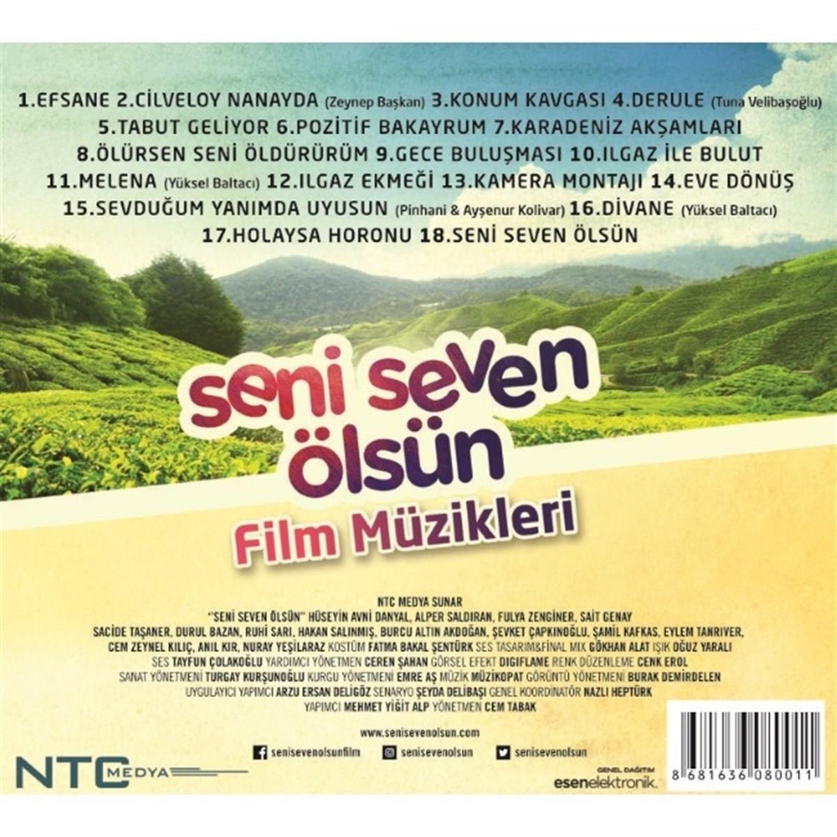 Ntc Medya/Seni Seven Ölsün-Film Müzikleri CD