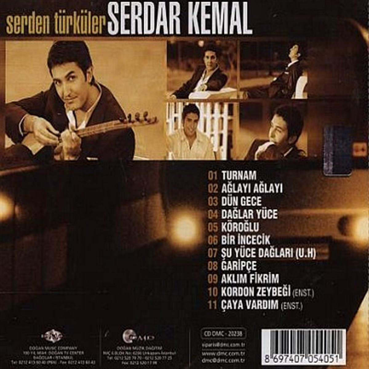 Serdar Kemal - Serden Türküler( CD) Türk Halk | CD