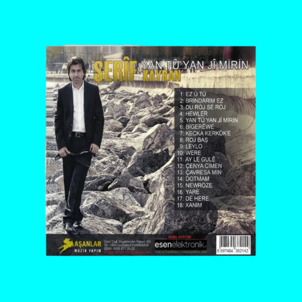 Şerif Kayran -Yan Tû Yan Jî Mirin (CD )Kürtçe | Etnik |Kurdische Musik | CD