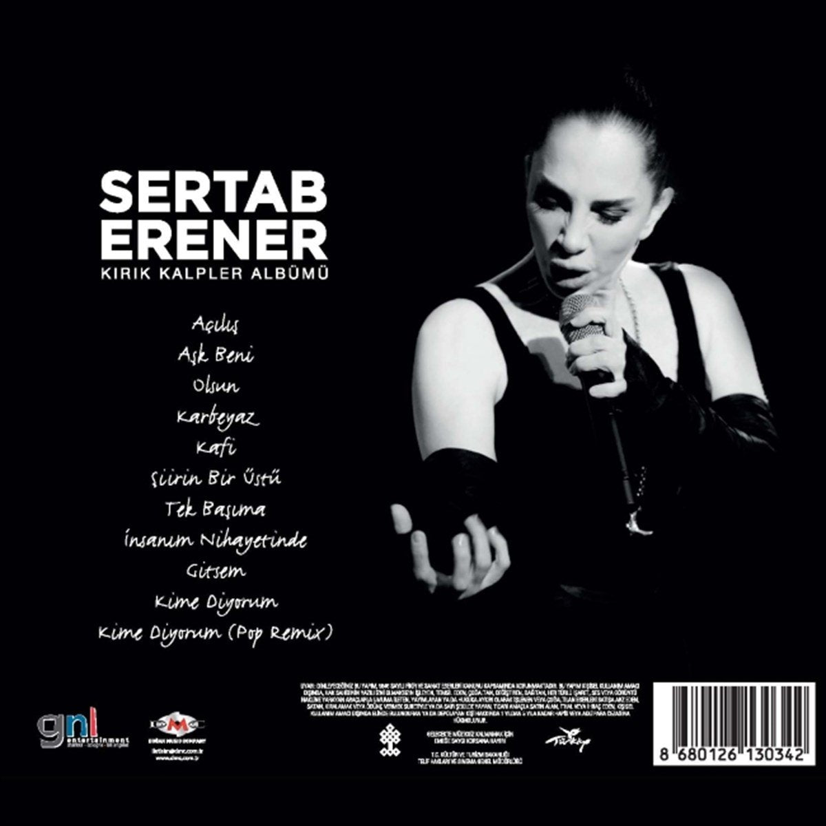 Sertab Erener - Kırık Kalpler Albümü CD -Kirik Kalpler Albümü (CD)