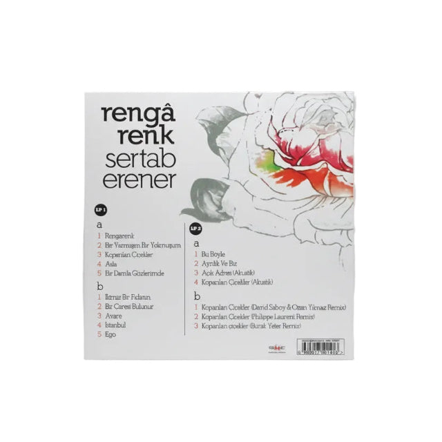 Sertab Erener Plak| Rengarenk Plak( 2 Plak)Schallplatte-Türkce Pop Plak|LP