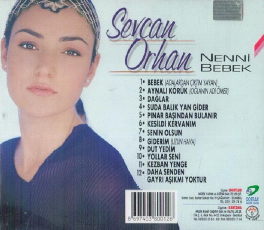 Sevcan Orhan -Nenni Bebek |Album|CD|Türk Halk