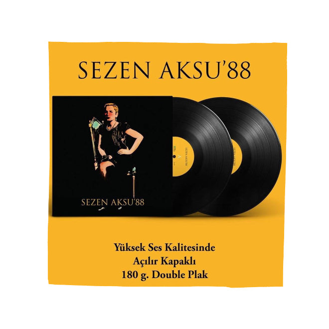 Sezen Aksu - '88 | Plak(Türkischer Pop | Schallplatte | 2| LP)