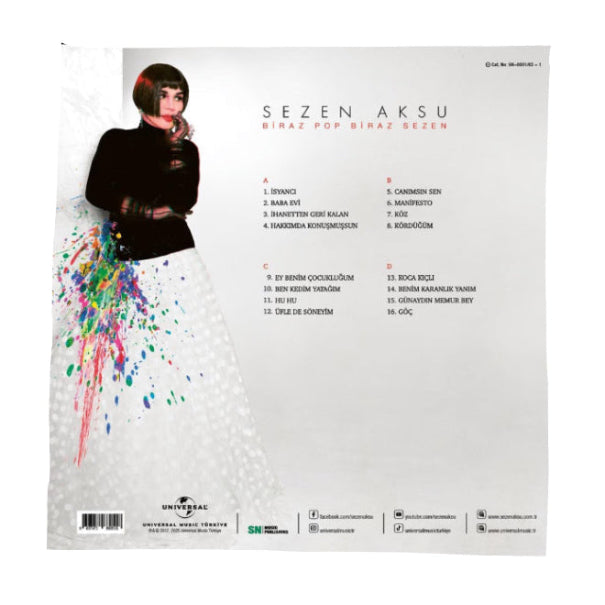 Sezen Aksu - Biraz Pop Biraz Sezen (Türk Popu) | kayıt | (LP)