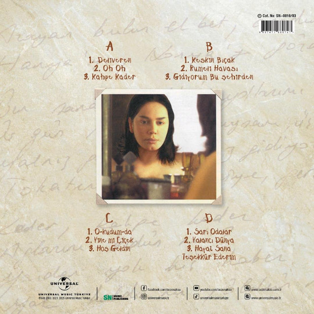 Sezen Aksu Plak - Deliveren Plak ( Türkçe Plak )Sezen Aksu Plak - Deliveren Plak | Schallplatte | LP