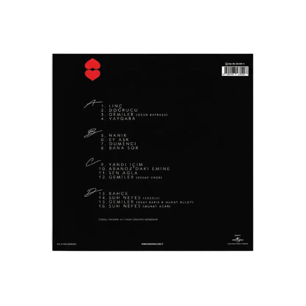 Sezen Aksu - Paşa Gönül Şarkıları Plak (2'li Kırmızı Plak)Sezen Aksu Paşa Gönül Şarkıları Plak