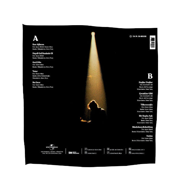 Sezen Aksu - Sen ağlama Plak (Türkischer Pop | Sezen Aksu Schallplatte | LP)