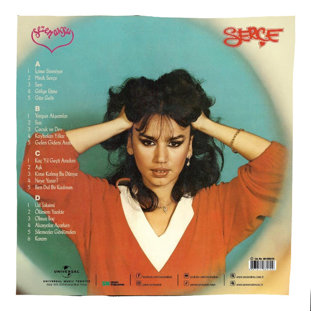 Sezen Aksu - Serçe Plak (Türkischer Pop | Schallplatte | 2 | LP) Türkçe Plak | Sezen Aksu Schallplatte