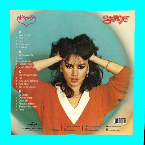 Sezen Aksu - Serçe Plak (Türkischer Pop | Schallplatte | 2 | LP) Türkçe Plak | Sezen Aksu Schallplatte