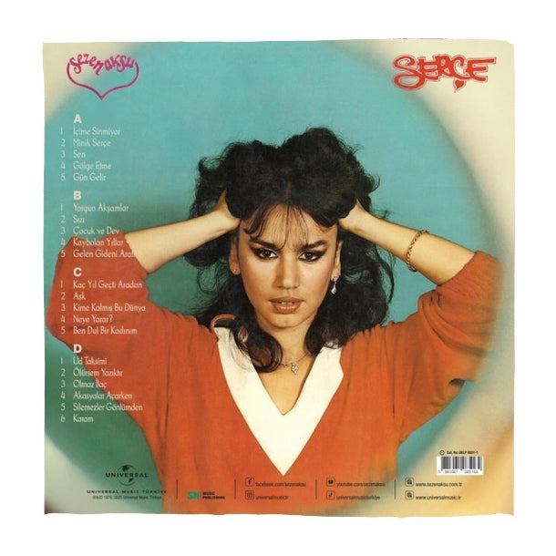 Sezen Aksu - Serçe Plak(Sarı Renkli 2 Plak) Sezen Aksu Serce Plak | 2 Plak | 2 LP