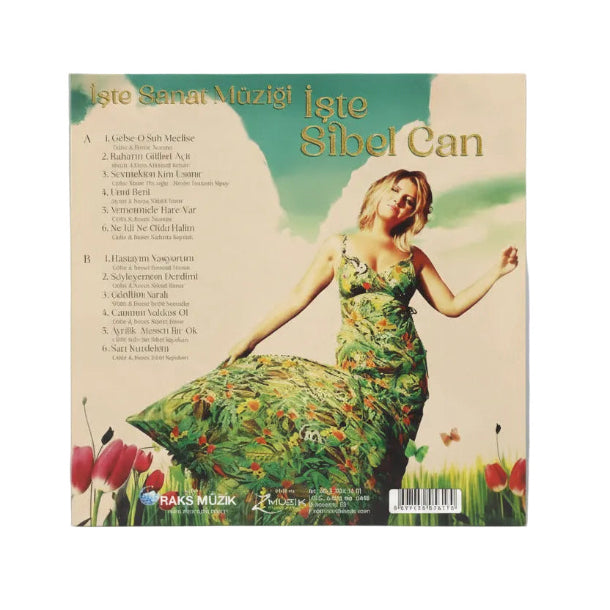 İşte Türk Sanat Müziği iste Sibel Can Plak(Sibel Can Plak)İşte Sibel Can işte Türk Sanat Müziği Plak
