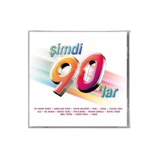 Şimdi 90'lar| Çeşitli Sanatçılar| dan |karışık | Türkce | Pop |Plak (2 PLAK)Schallplatte | LP