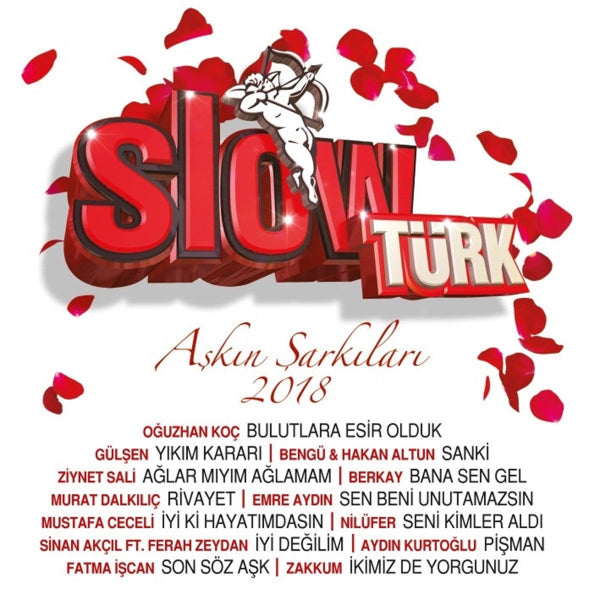 Slow Türk - Aşkın Şarkıları 2018 CD | Slowtürk Aşkın Şarkıları CD | karışık pop CD