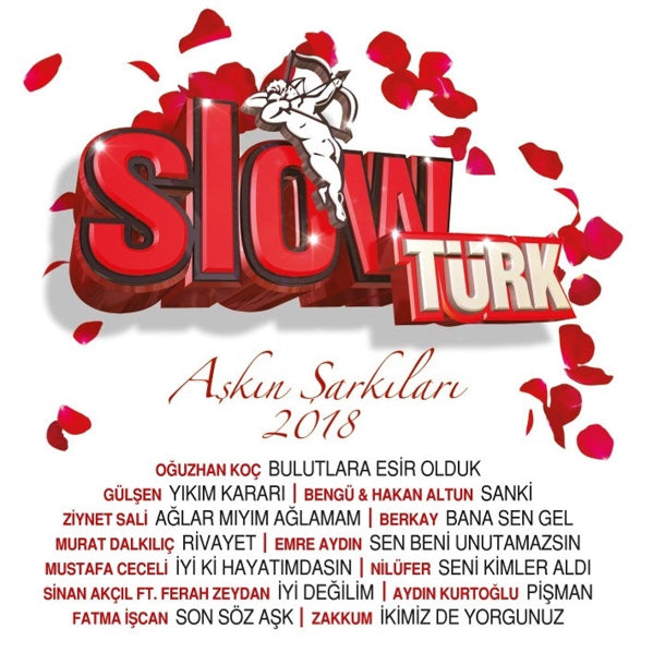 Slow Türk - Aşkın Şarkıları 2018 CD | Slowtürk Aşkın Şarkıları CD | karışık pop CD