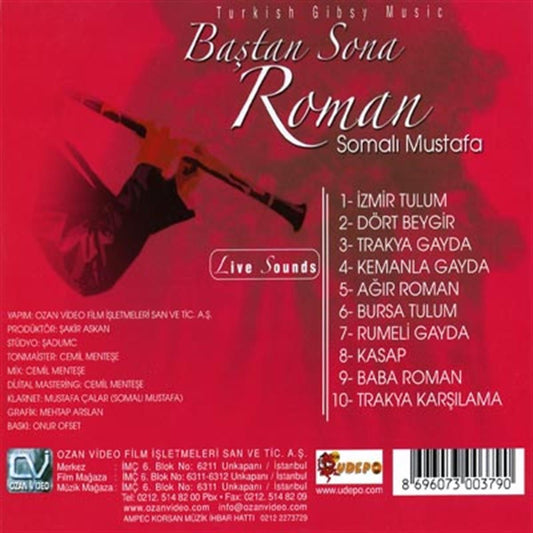 Bastan Sona Roman Live Sounds- by Somali Mustafa CD