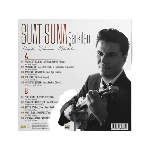 Suat Suna Şarkıları Plak - Suat Suna Hayata Dokunan Melodiler Plak | Suat Suna Schallplatte | LP