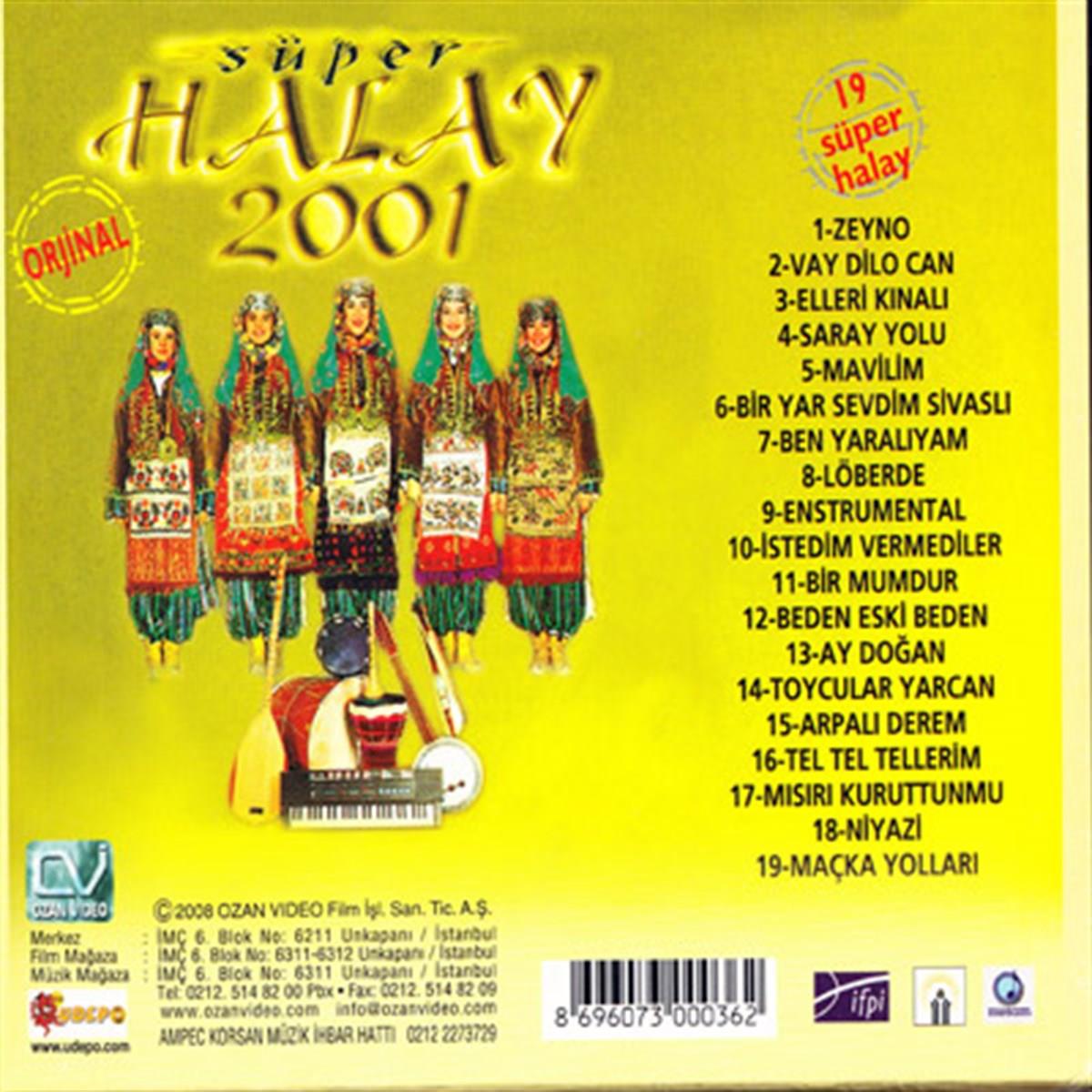 Süper Halay 2001 (CD)