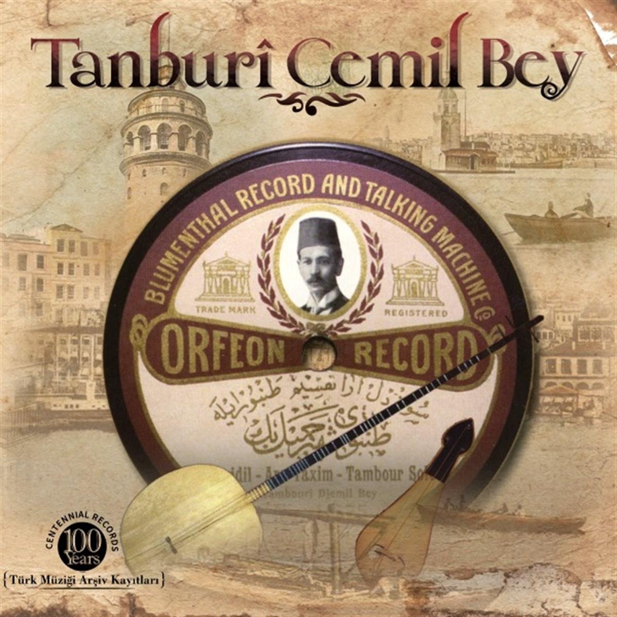 TANBURI CEMIL BEY - Turkish Musicians - Turkish Songs - Record - Vinyl - Plak