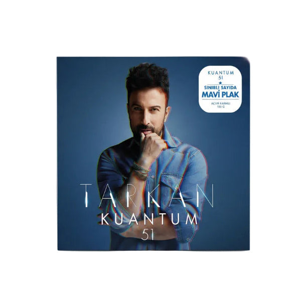 Tarkan Plak-TARKAN Kuantum 51 (Sınırlı Sayıda Mavi Plak)Türkce Pop Plak