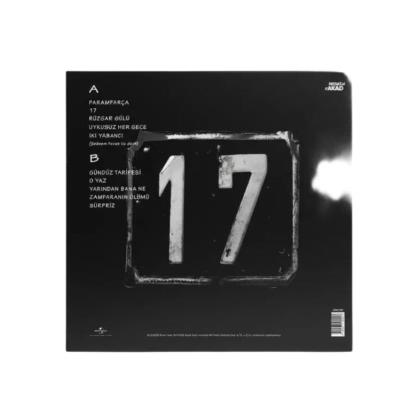 Teoman 17 Plak  (Teoman Plak | Rock Plak)Teoman On Yedi Schallplatte | LP