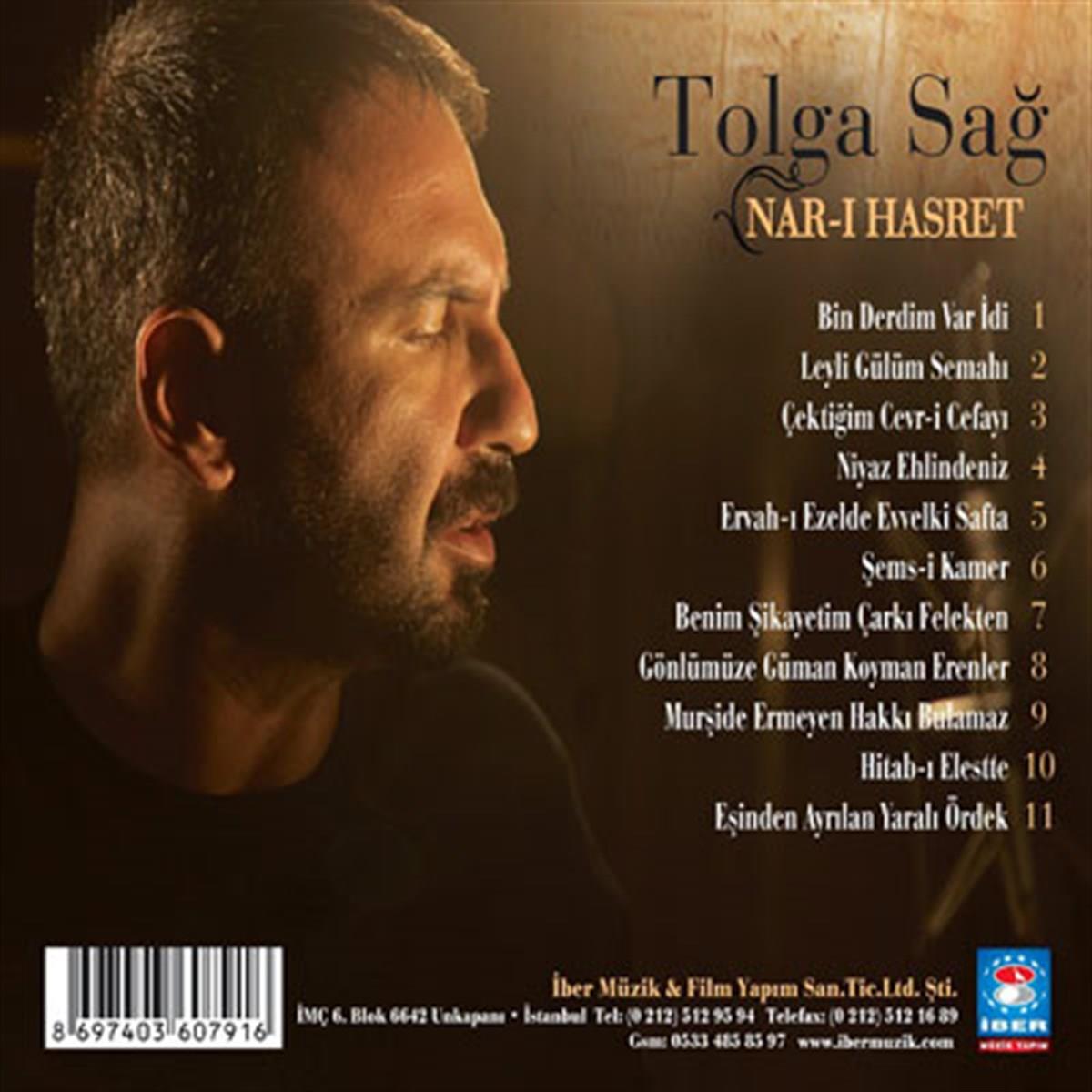 Tolga Sağ - Nar-ı Hasret (CD)Türk Halk |CD