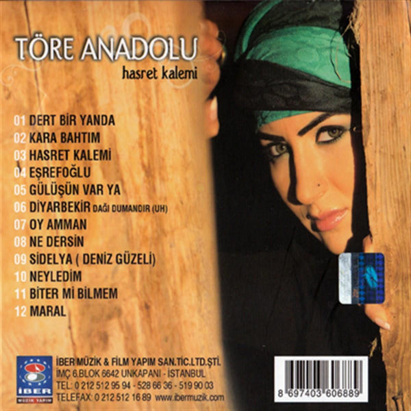 Töre Anadolu - Hasret Kalemi CD | türk halk | halk müziği | türkische Volksmusik | CD