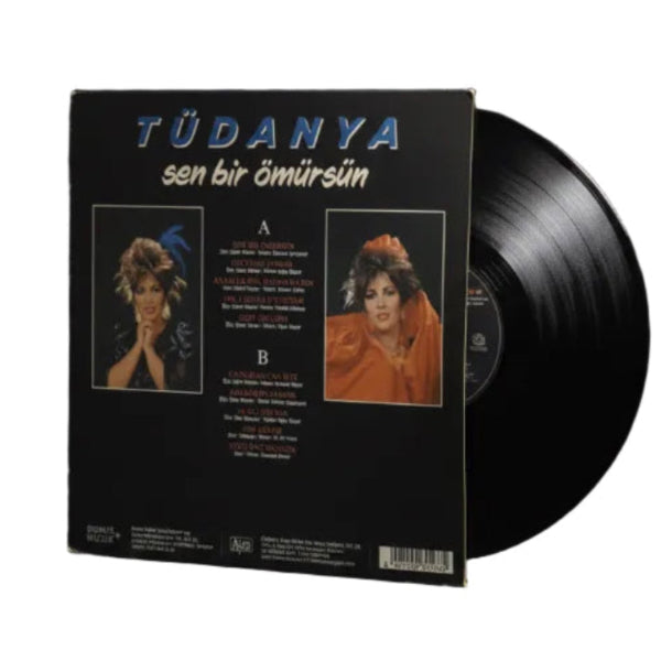 Tüdanya - Sen Bir Ömürsün (Plak) Arabeske | Arabesk | Müzik | Plak | Schallplatte | LP