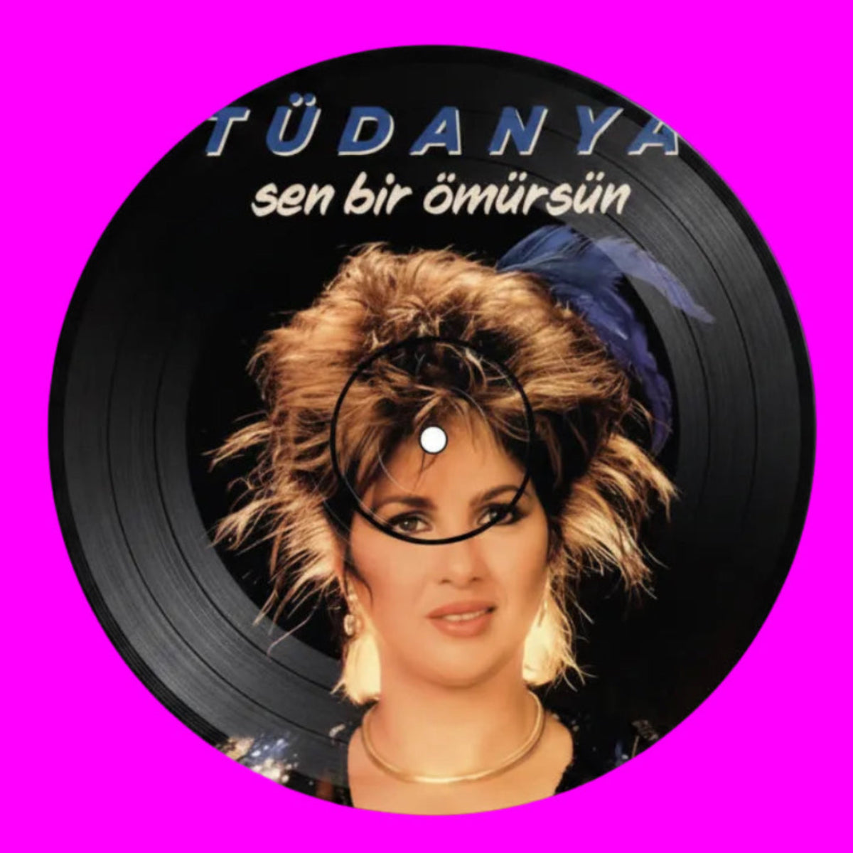 Tüdanya - Sen Bir Ömürsün (Plak) Arabeske | Arabesk | Müzik | Plak | Schallplatte | LP