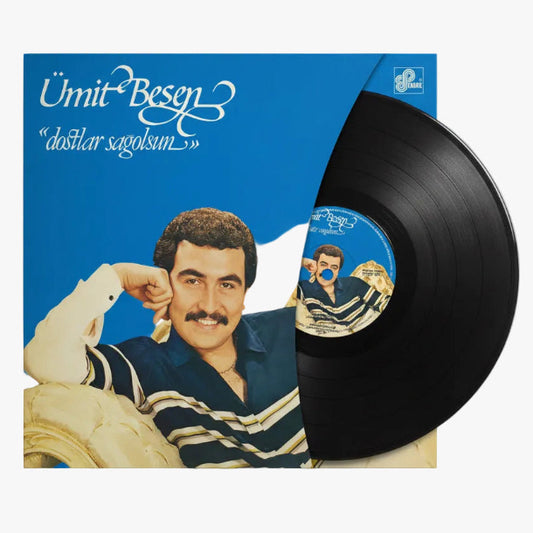 Ümit Besen Plak | Dostlar Sağolsun Plak (Arabesk Plak) Schallplatte | LP