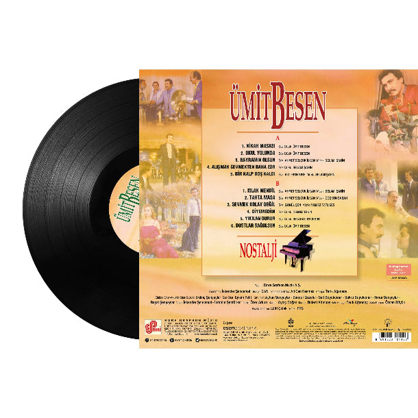 Ümit Besen Plak | Nostalji (Arabesk Plak) | kayıt | LP)